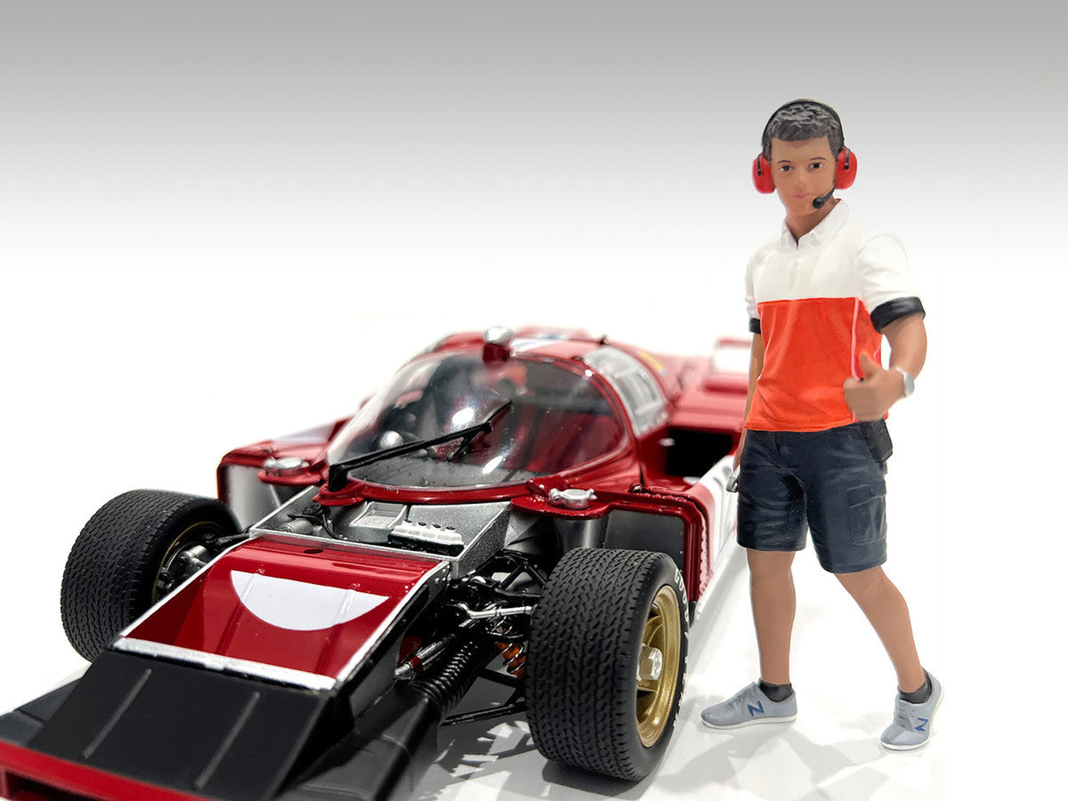 "Race Crew" Figure #2 for 1/24 Scale Models by American Diorama by American Diorama
