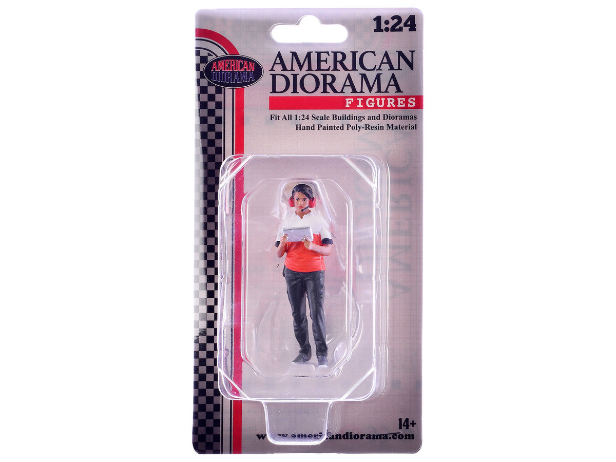 "Race Crew" Figure #3 for 1/24 Scale Models by American Diorama by American Diorama