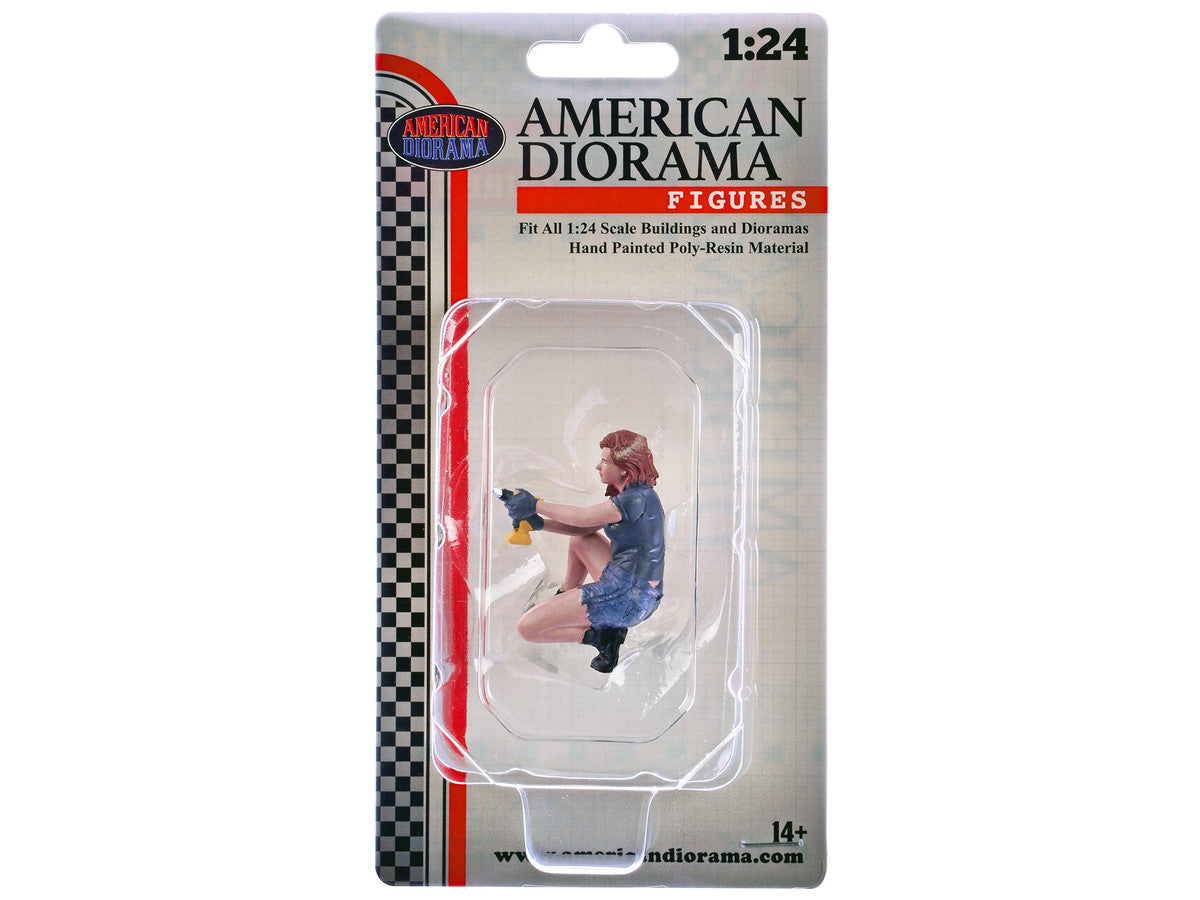 "Muscle Mechanics" Figure #3 for 1/24 Scale Models by American Diorama by American Diorama