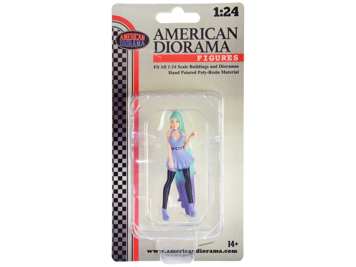 "Cosplay Girls" Figure 4 for 1/24 Scale Models by American Diorama by American Diorama