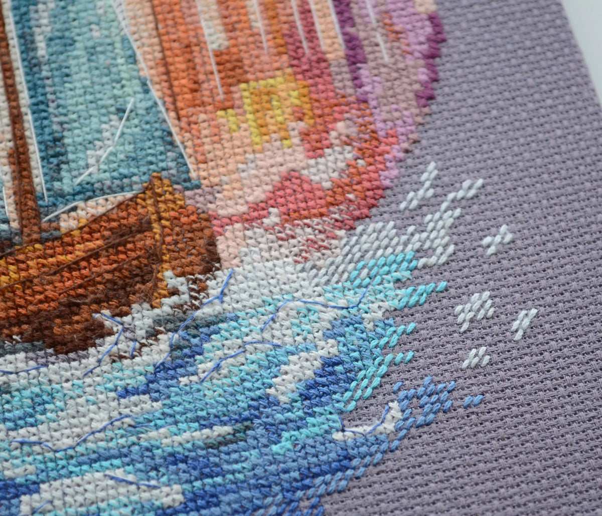 On the Waves of Adventure Counted Cross-Stitch Kit by Abris Art AH-231 by Abris Art