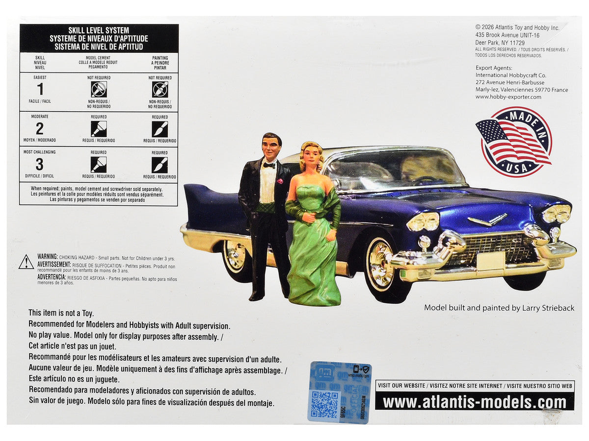 Skill 2 Model Kit 1957 Cadillac Eldorado Brougham 1/25 Scale Model by Atlantis by Atlantis