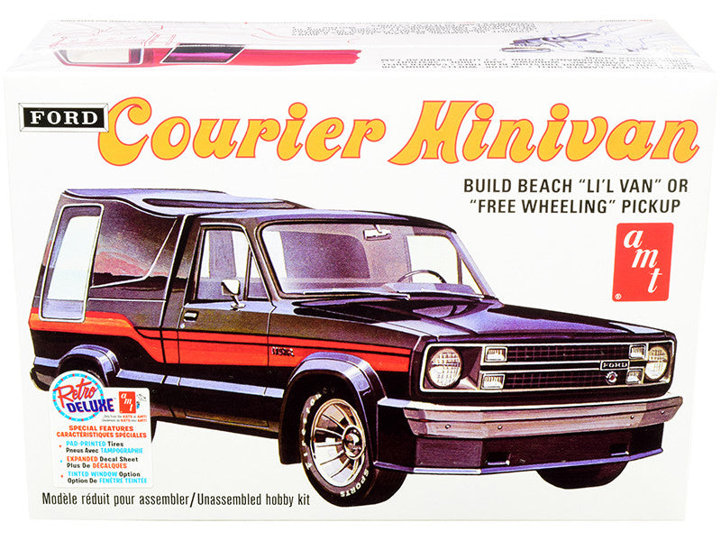 Skill 2 Model Kit 1978 Ford Courier Minivan 2-in-1 Kit 1/25 Scale Model by AMT by AMT