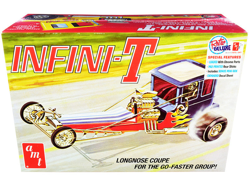 Skill 2 Model Kit Infini-T Custom Dragster 1/25 Scale Model by AMT by AMT