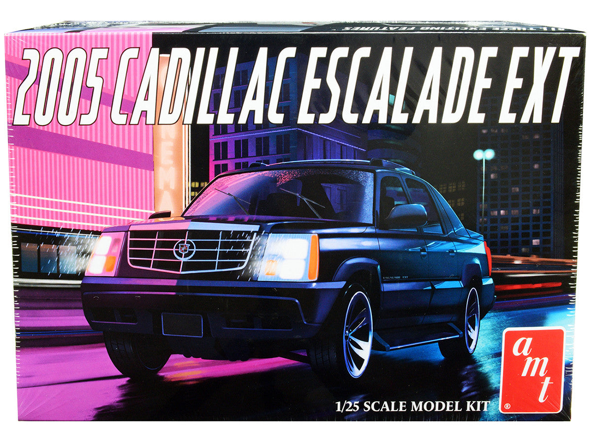 Skill 2 Model Kit 2005 Cadillac Escalade EXT 1/25 Scale Model by AMT by AMT