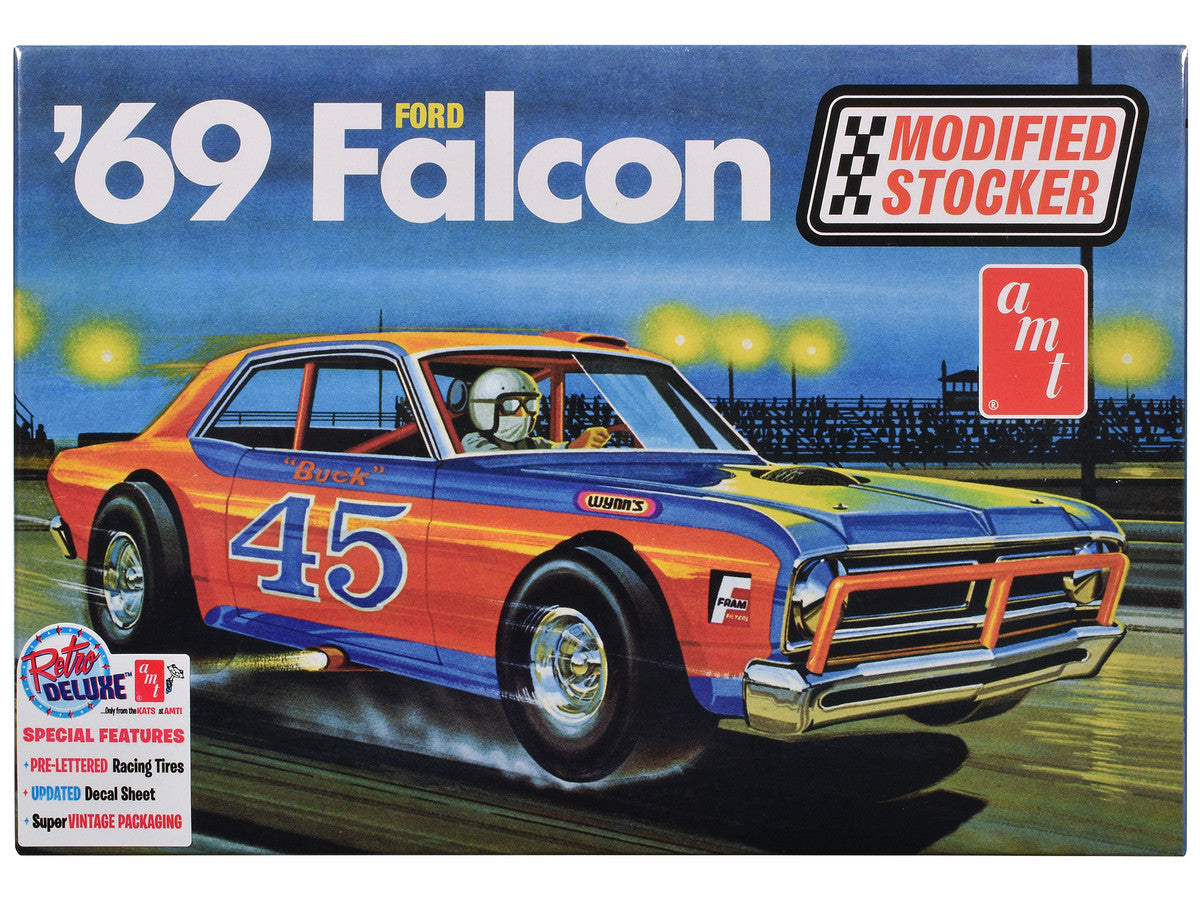 Skill 2 Model Kit 1969 Ford Falcon Modified Stocker 1/25 Scale Model by AMT by AMT