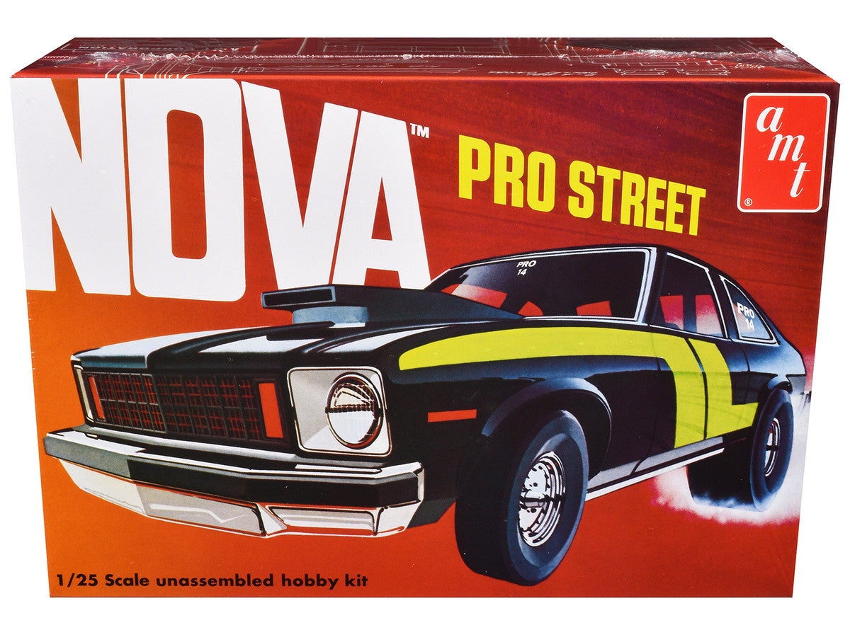 Skill 2 Model Kit Chevrolet Nova Pro Street 1/25 Scale Model by AMT by AMT