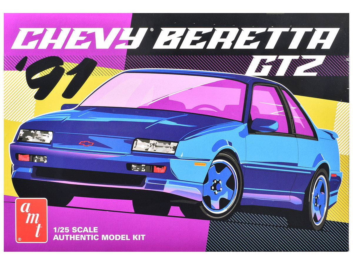 Skill 2 Model Kit 1991 Chevrolet Beretta GTZ 1/25 Scale Model by AMT by AMT