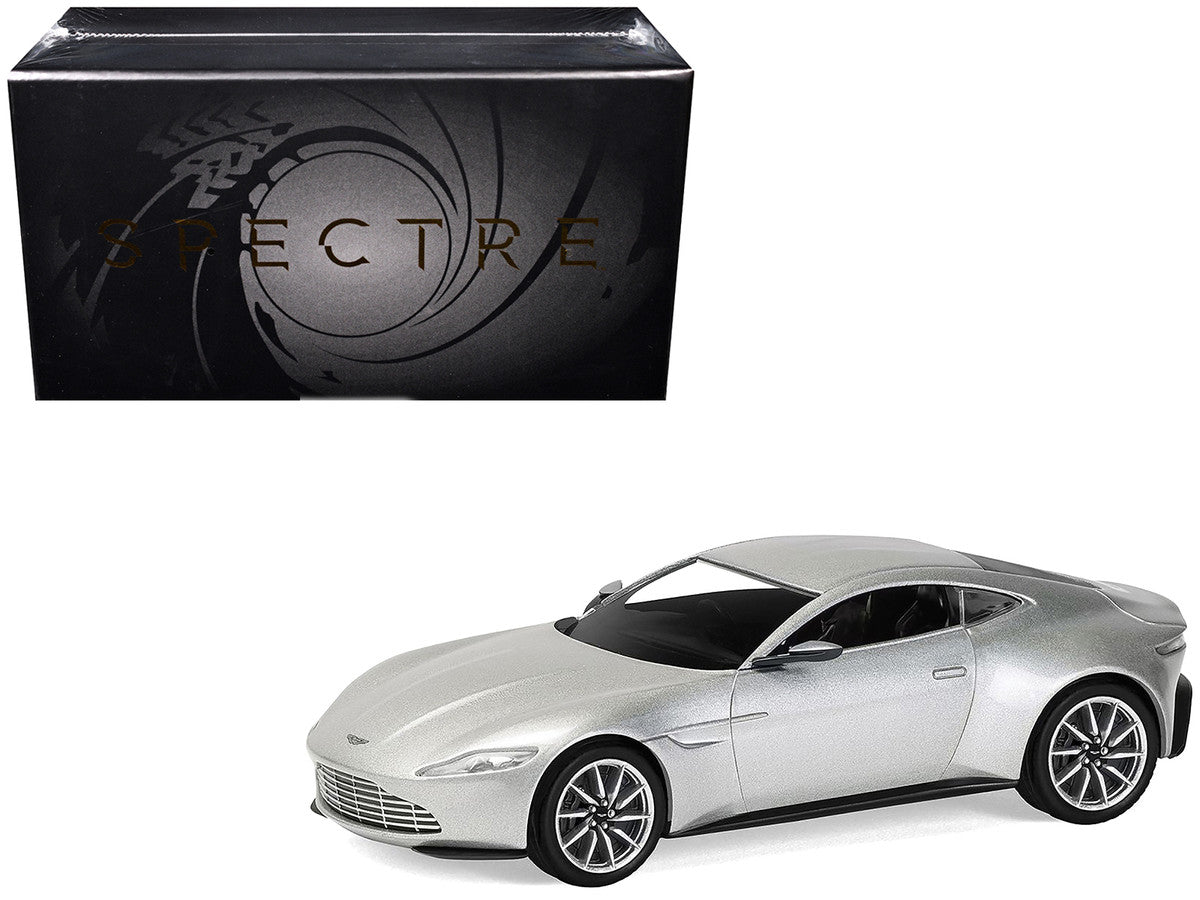 Aston Martin DB10 RHD (Right Hand Drive) Silver Metallic James Bond 007 "Spectre" (2015) Movie Diecast Model Car by Corgi by Corgi