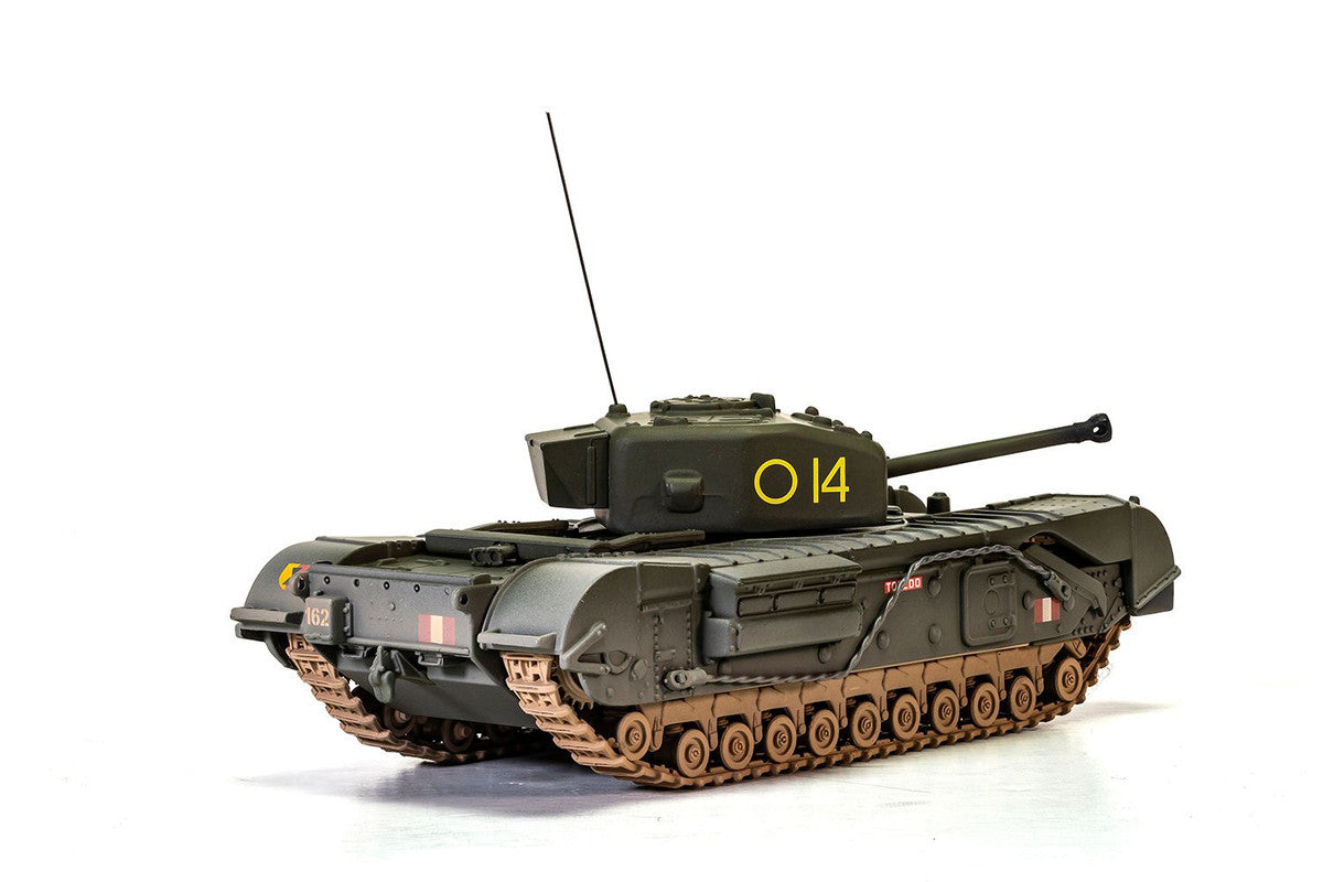 Churchill Mk.IV Tank "'To Catch a Tiger' 'Toledo' C Squadron 14 Troop 21st Army Tank Brigade Tunisia" (1943) British Royal Army "Military Legends" Series 1/50 Diecast Model by Corgi by Corgi