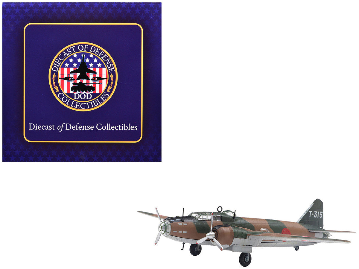 Mitsubishi G4M1 Type 1 Aircraft "Imperial Japanese Navy" 1/144 Diecast Model by Diecast of Defense by Diecast of Defence Collectibles