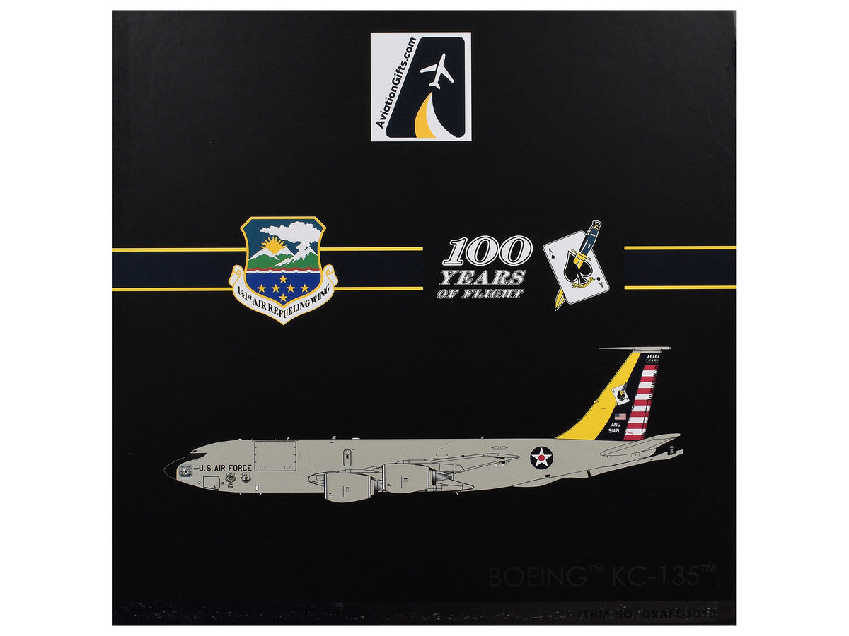 Boeing KC-135 Stratotanker Tanker Aircraft "Washington Air National Guard - 100 Years" United States Air Force "Gemini 200" Series 1/200 Diecast Model Airplane by GeminiJets by GeminiJets
