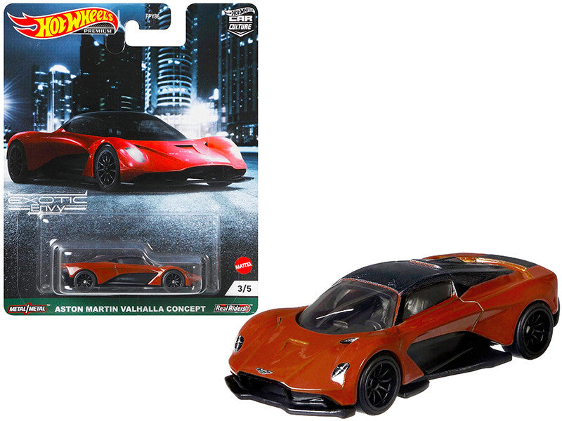 Aston Martin Valhalla Concept "Exotic Envy" Series Diecast Model Car by Hot Wheels by Hotwheels