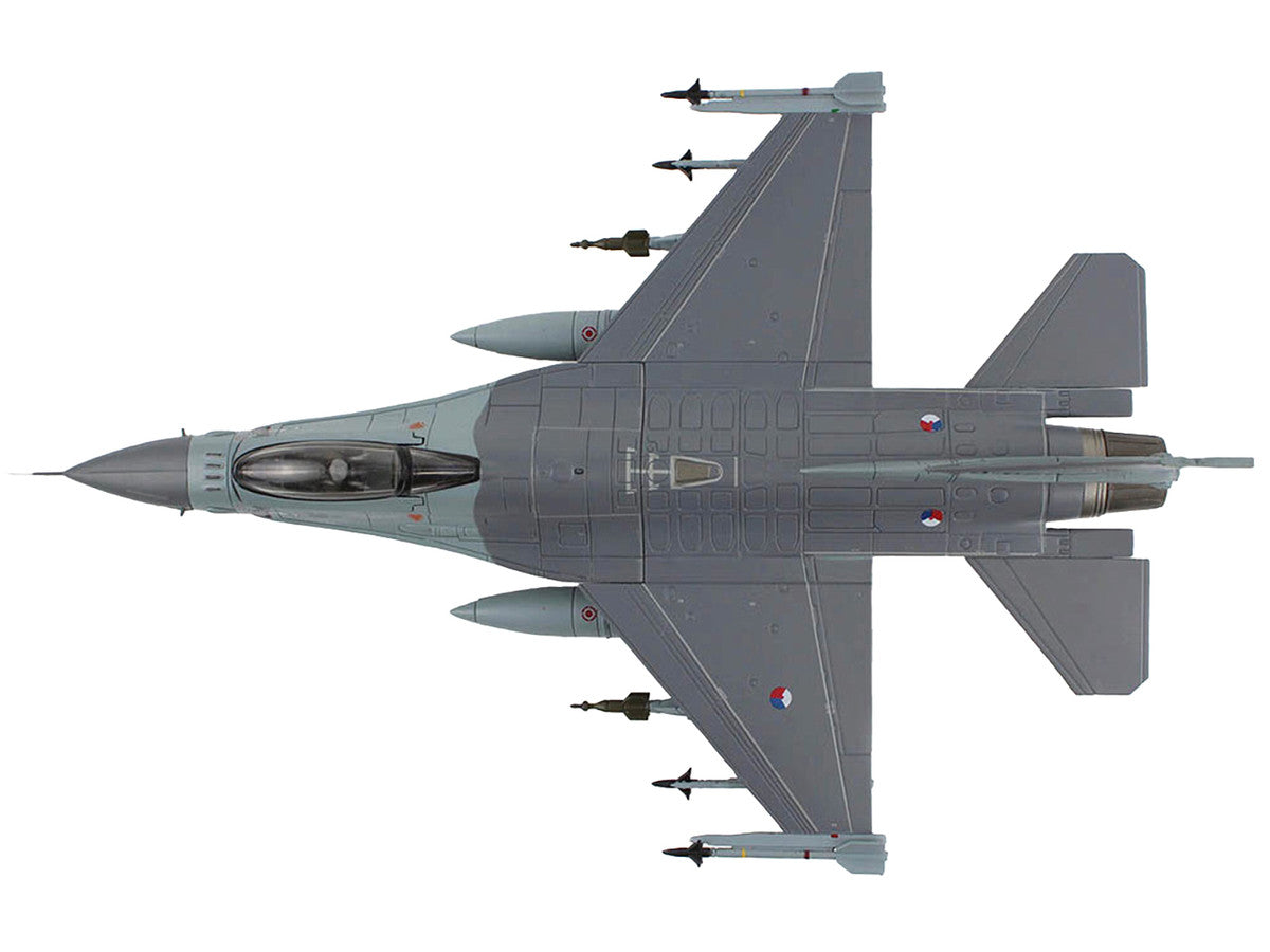 Lockheed F-16AM Fighting Falcon Fighter Aircraft "313 Squadron Afghanistan" (2008) Royal Netherlands Air Force (RNLAF) "Air Power Series" 1/72 Diecast Model by Hobby Master by Hobby Master