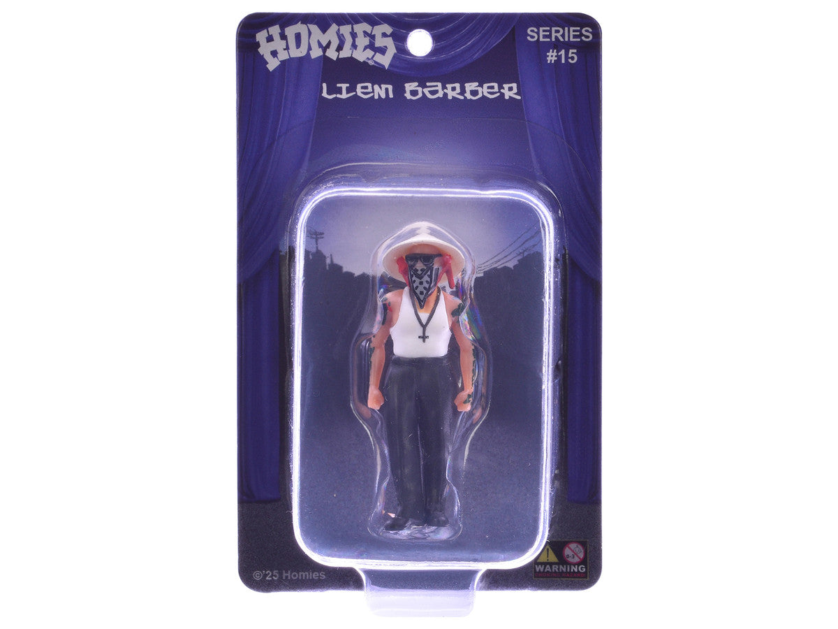 Liem Barber 1.75" Figure "Special Release" #11 Series 15 Model by Homies by Homies
