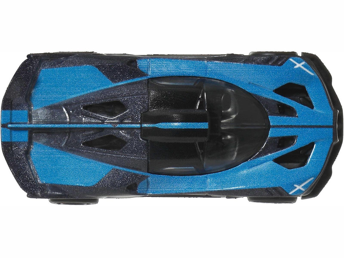 Bugatti Bolide Blue and Dark Blue Metallic "Euro Speed" Series Diecast Model Car by Hot Wheels by Hotwheels