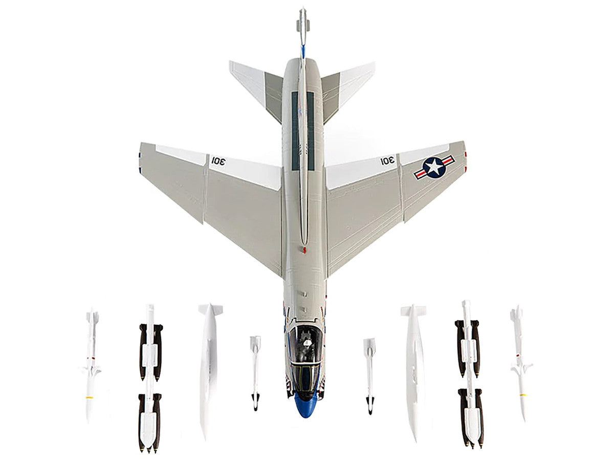 Vought A-7E Corsair II Attack Aircraft "VA-93 Blue Blazers USS Midway" (1979) United States Navy 1/72 Diecast Model by JC Wings by JC Wings