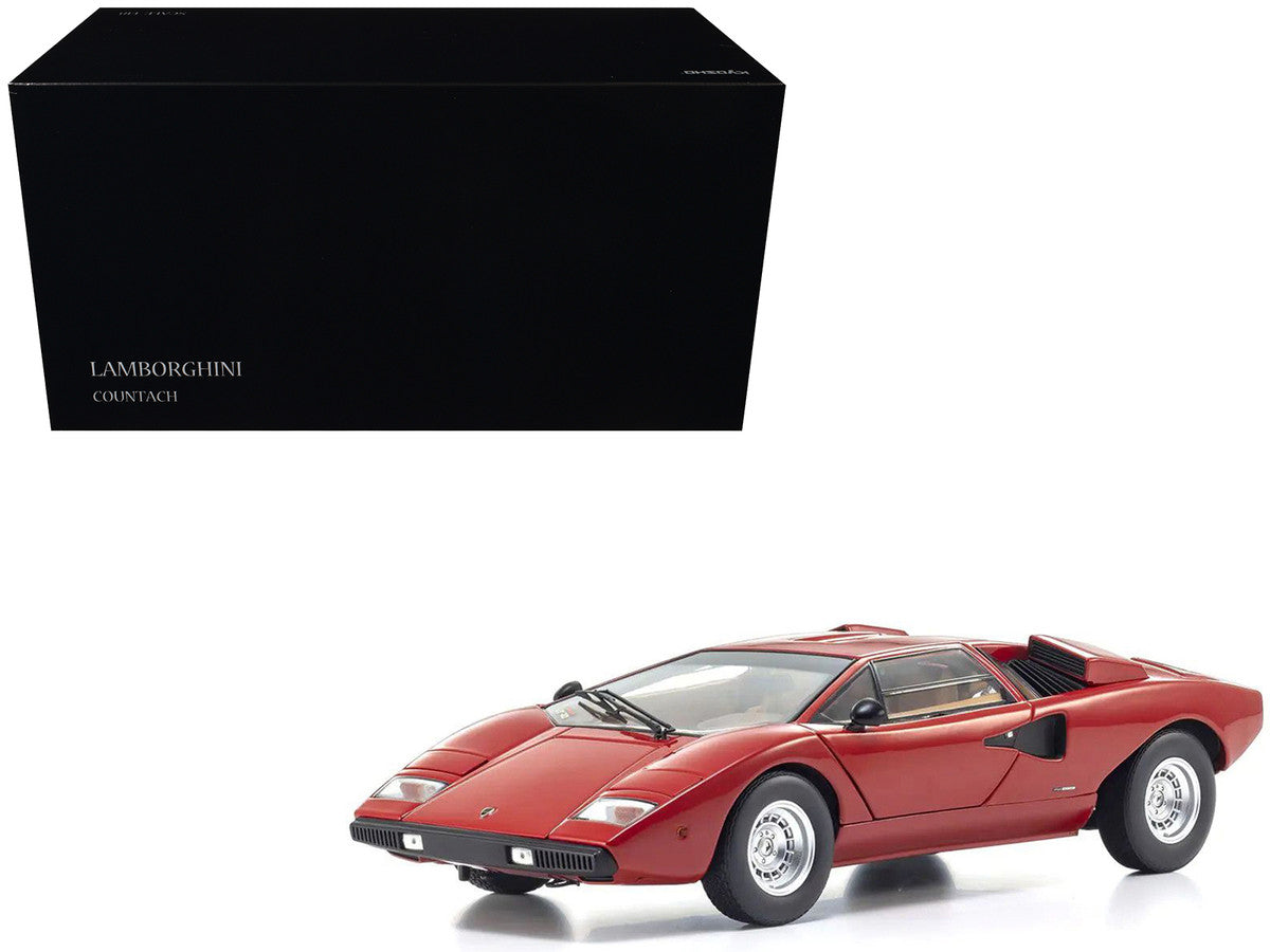 Lamborghini Countach LP 400 Red 1/18 Diecast Model Car by Kyosho by Kyosho