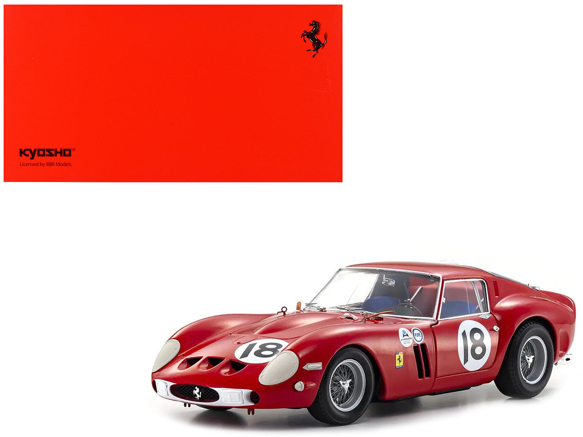 Ferrari 250 GTO #18 Pedro Rodriguez Winner "Daytona 3 Hours" (1963) 1/18 Diecast Model Car by Kyosho by Kyosho