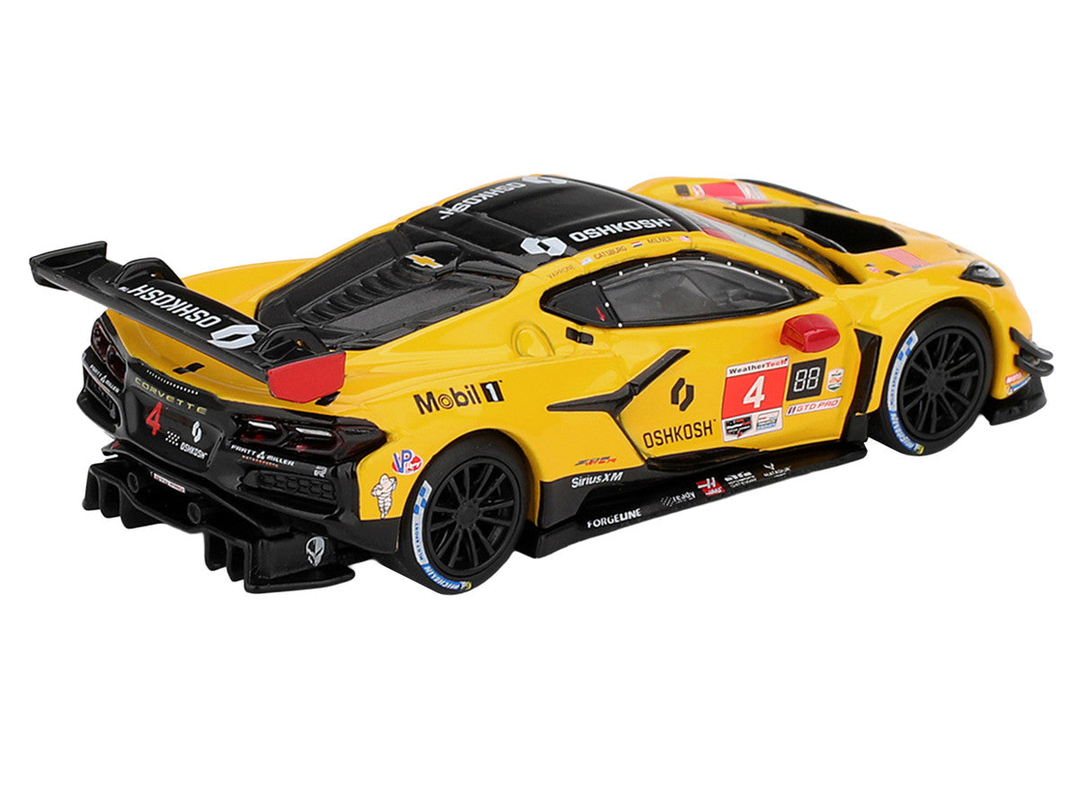 Chevrolet Corvette Z06 GT3.R #4 Nicky Catsburg - Tommy Milner - Nicolas Varrone "Corvette Racing by Pratt Miller Motorsports" IMSA "24 Hours of Daytona" (2025) Limited Edition 1/64 Diecast Model Car by Mini GT by Mini GT