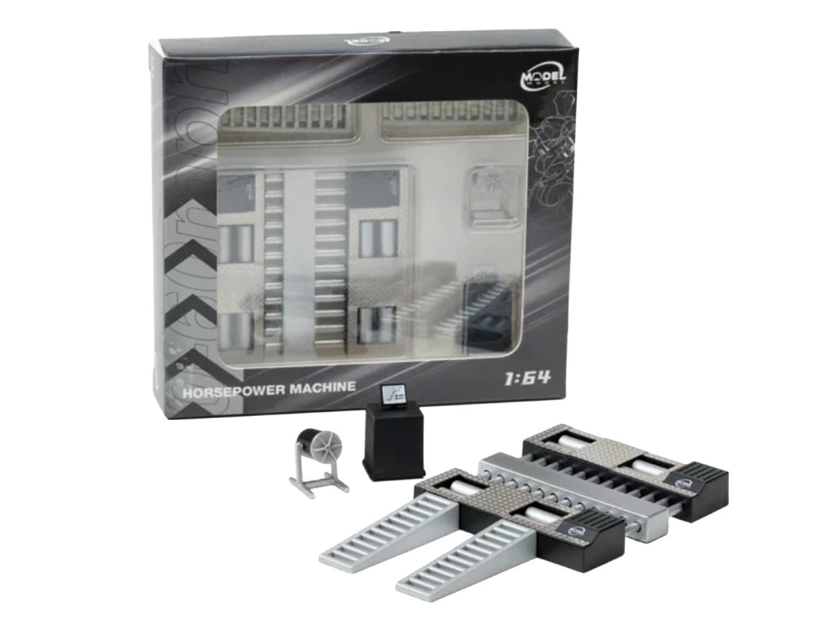 Horsepower Machine Black 1/64 Diecast Model by Model Model by Model Model
