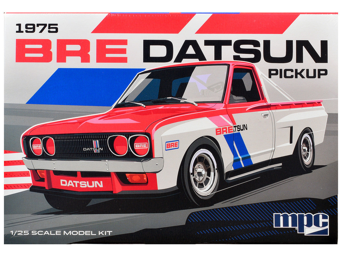 Skill 2 Model Kit 1975 Datsun Pickup Truck "BRE" 1/25 Scale Model by MPC by MPC