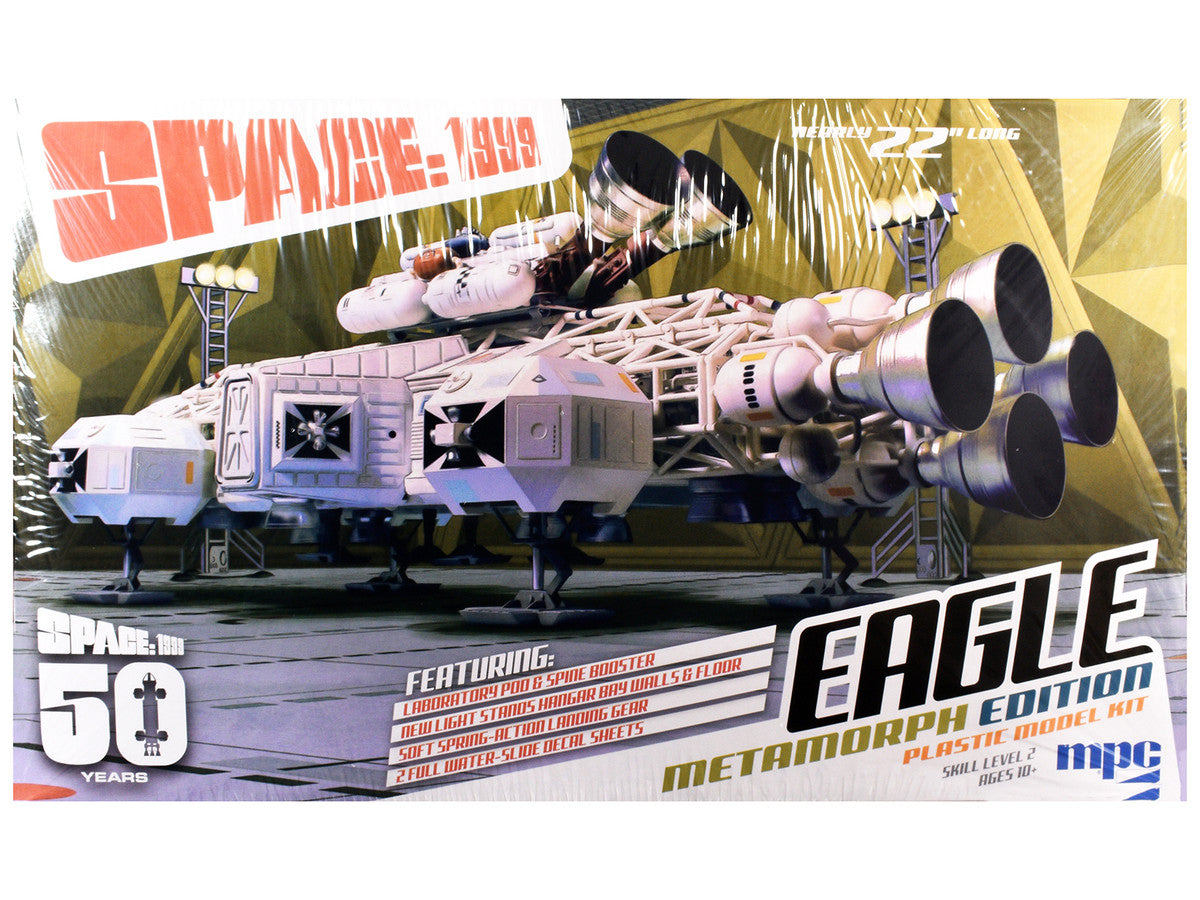 Skill 2 Model Kit Eagle Transporter Metamorph Edition "Space: 1999" (1975-1977) TV Series 1/48 Scale Model by MPC by MPC