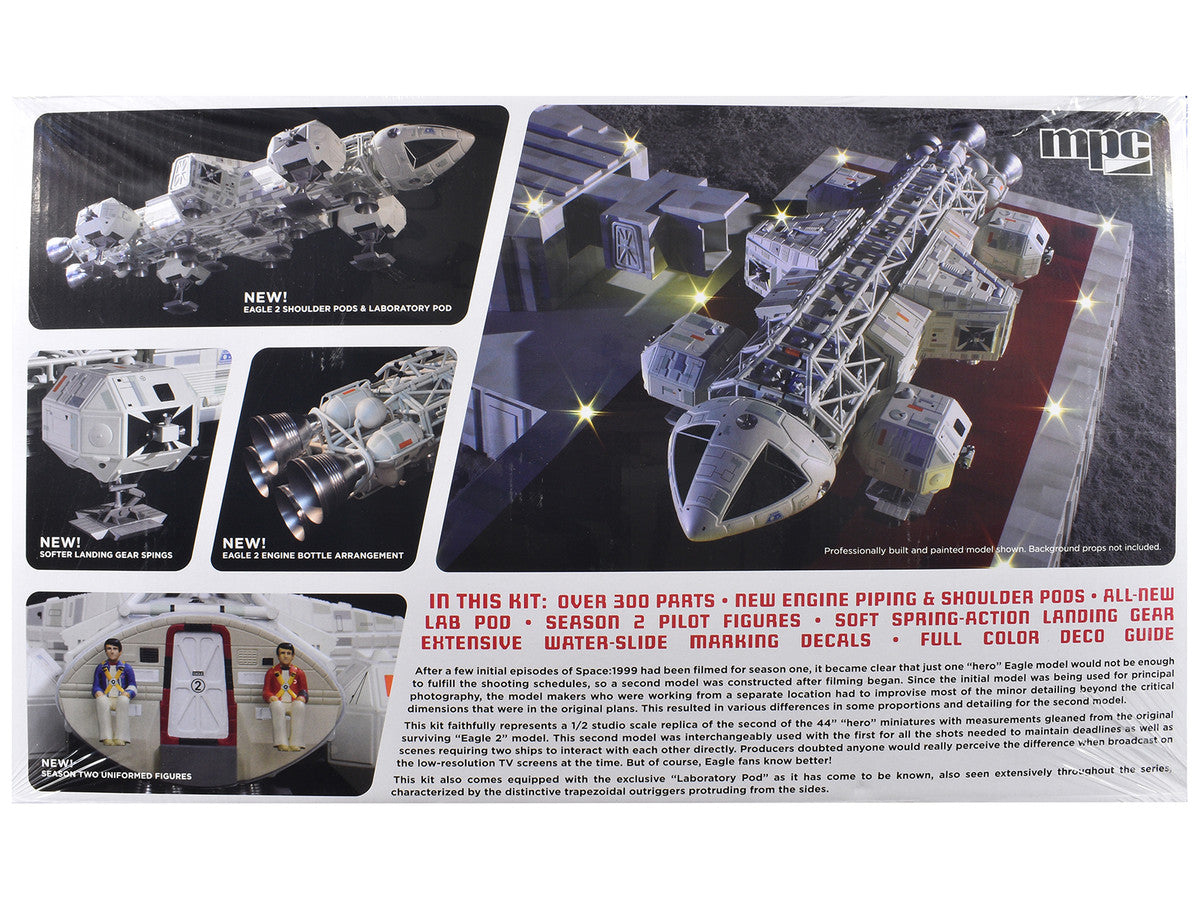 Skill 2 Model Kit Eagle 2 Laboratory Pod "Space: 1999" (1975-1977) TV Series 1/48 Scale Model by MPC by MPC