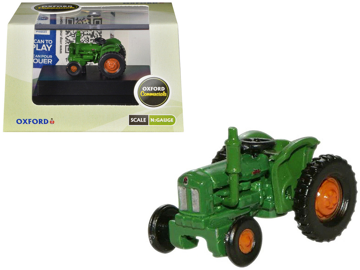 Fordson Tractor Green with Orange Wheels 1/148 (N) Scale Diecast Model Car by Oxford Diecast by Oxford Diecast