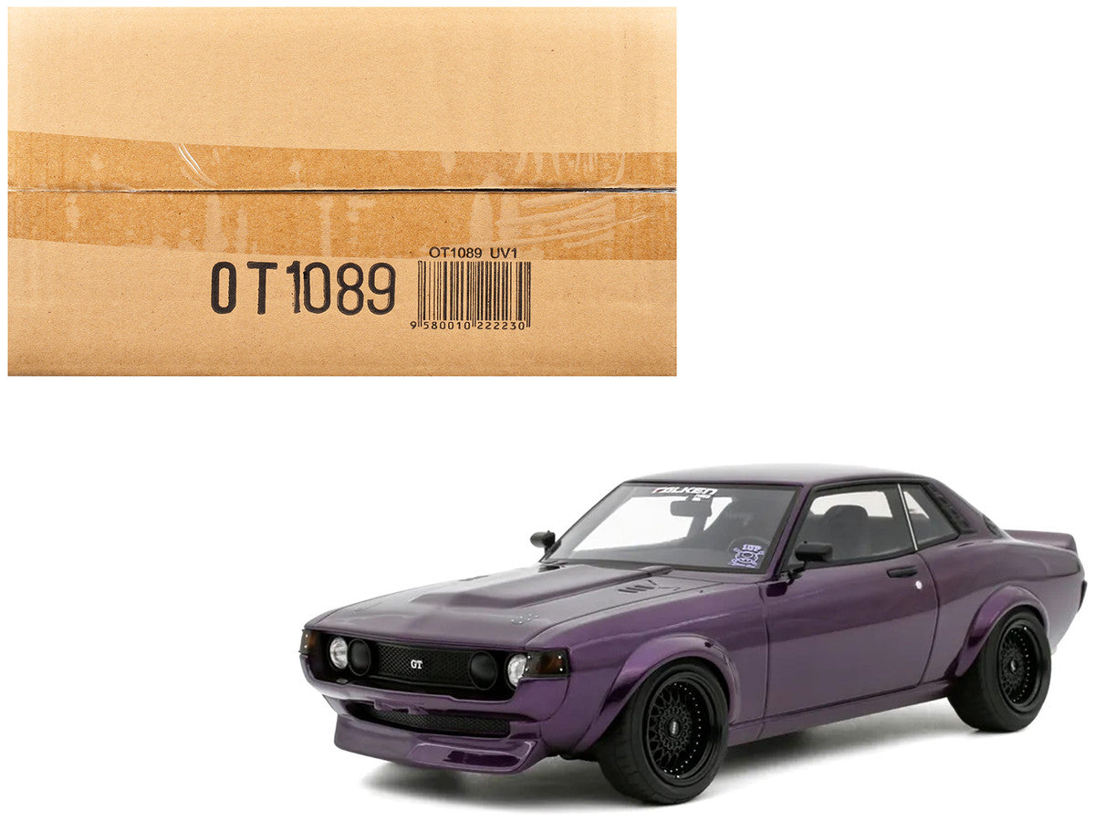2015 Toyota Celica (RA24) Restomod Midnight Purple Metallic Limited Edition to 2000 pieces Worldwide 1/18 Model Car by Otto Mobile by Otto Mobile