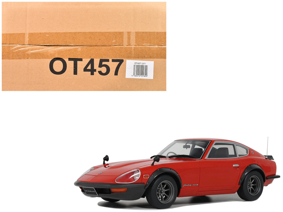 1972 Nissan Fairlady 240ZG RHD (Right Hand Drive) Grand Prix Red Limited Edition to 3000 pieces Worldwide 1/18 Model Car by Otto Mobile by Otto Mobile