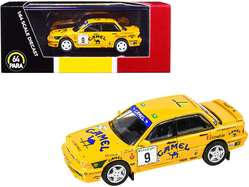 Mitsubishi Galant VR-4 #9 S. Garcia - A. Ponce Rally El Corte Ingles (1995) 1/64 Diecast Model Car by Paragon by Paragon