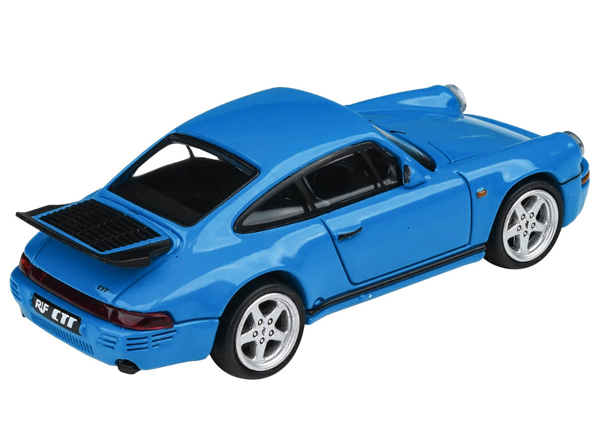 1987 RUF CTR Racing Blue 1/64 Diecast Model Car by Paragon Models by Paragon