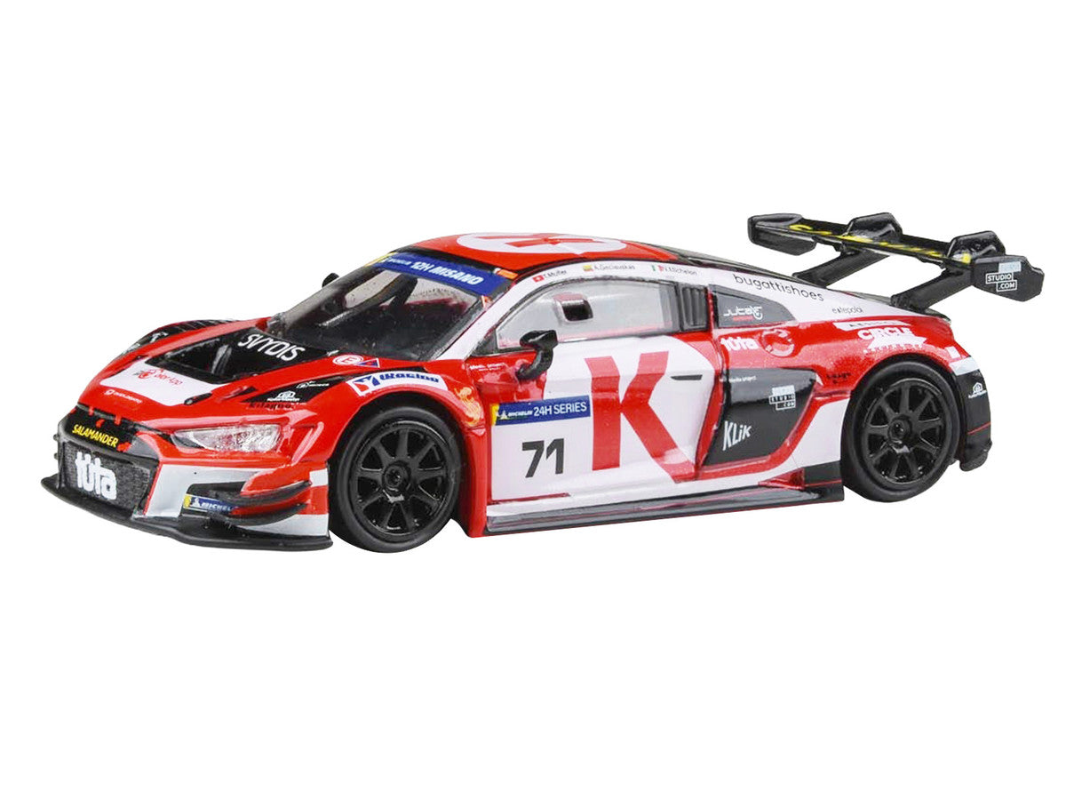 Audi R8 LMS GT3 EVO II #71 Arunas Geciauskas - Nicola Michelon - Tim Muller "Juta Racing" "12 Hours of Misano" (2025) 1/64 Diecast Model Car by Paragon Models