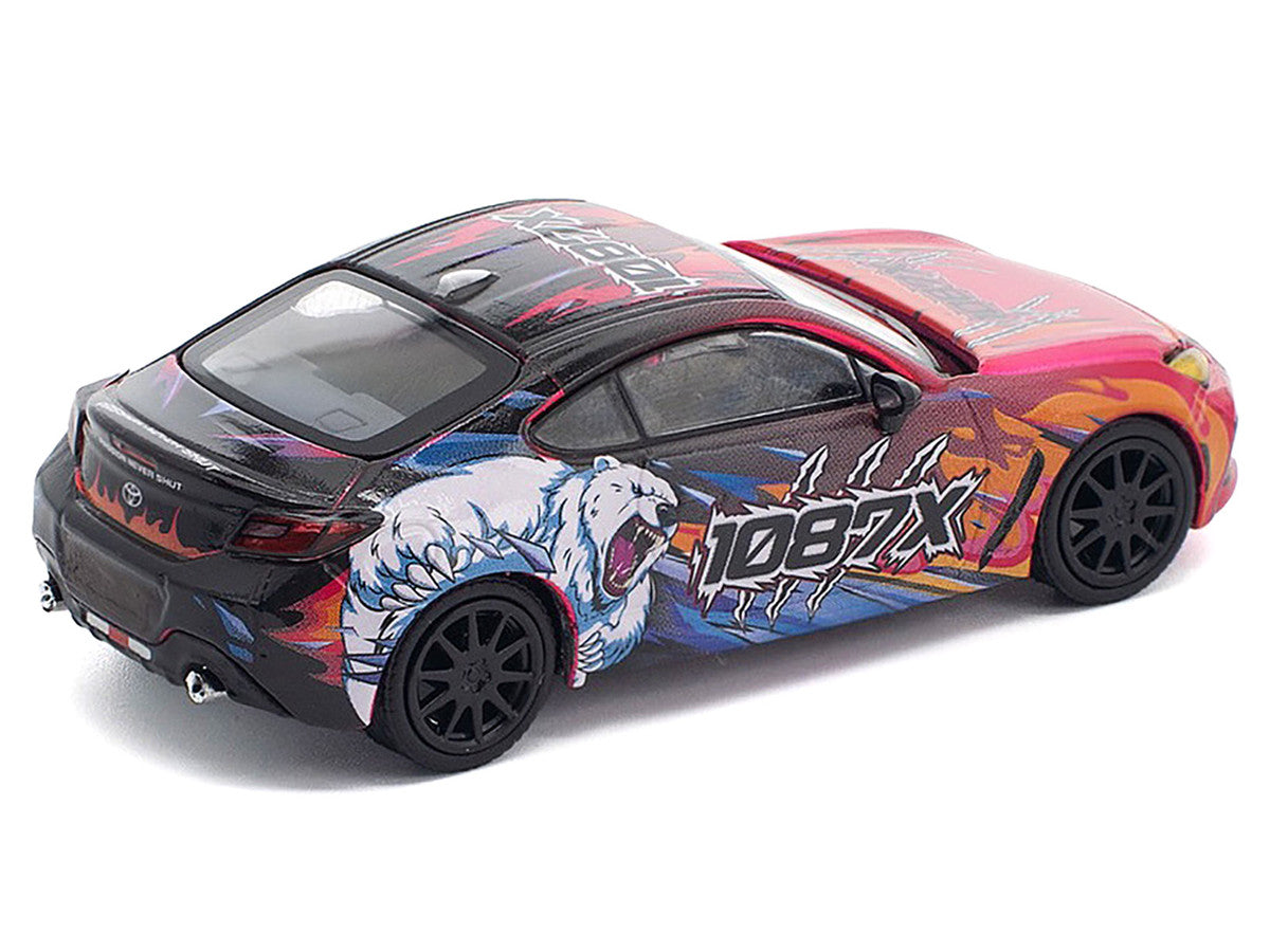Toyota GR86 #823 1087X "Toyota GR86 Cup" (2025) 1/64 Diecast Model Car by Pop Race by Pop Race
