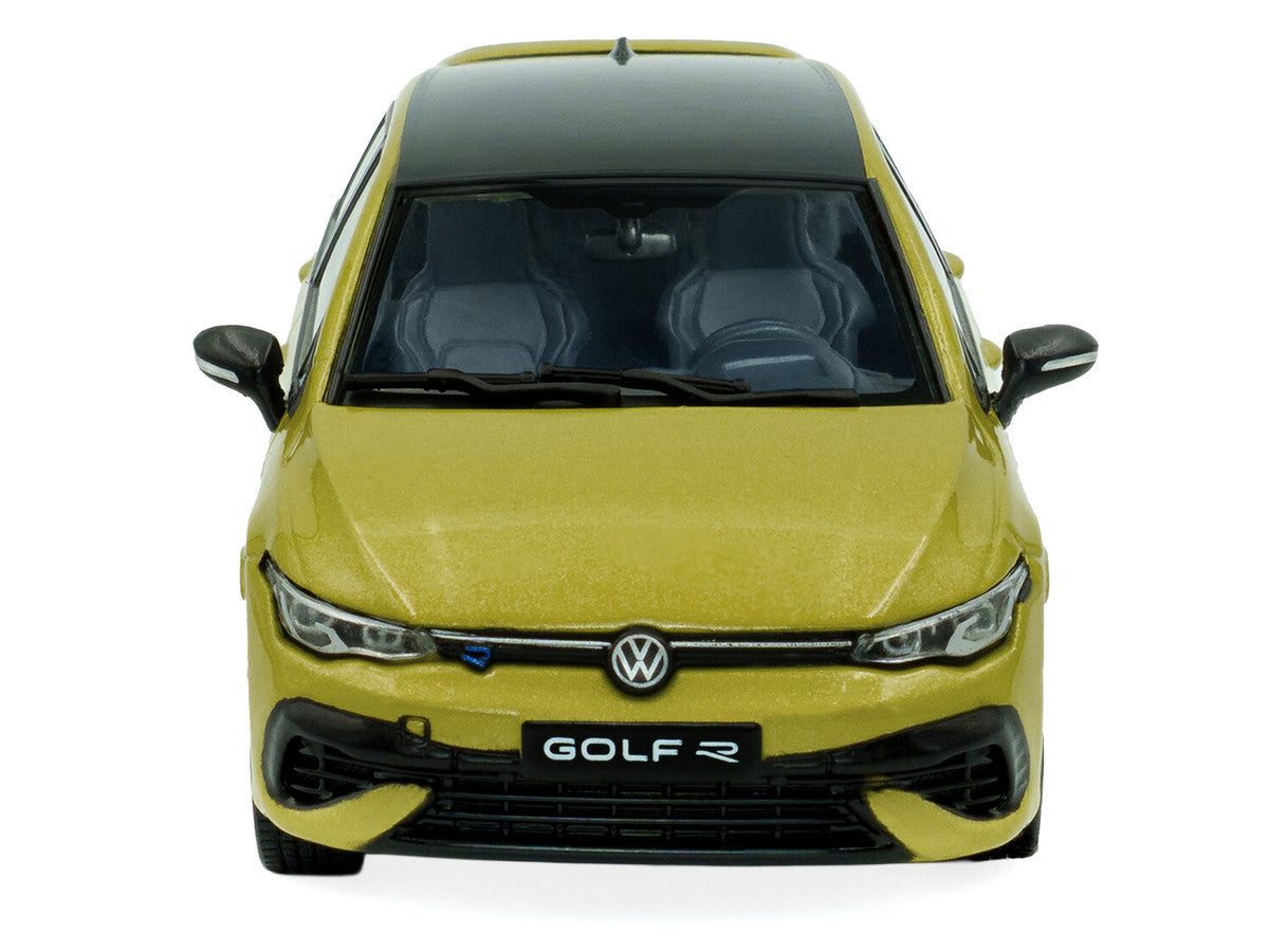 2023 Volkswagen Golf R 333 Limited Edition Lime Yellow Metallic with Black Top 1/43 Diecast Model Car by Solido by Solido
