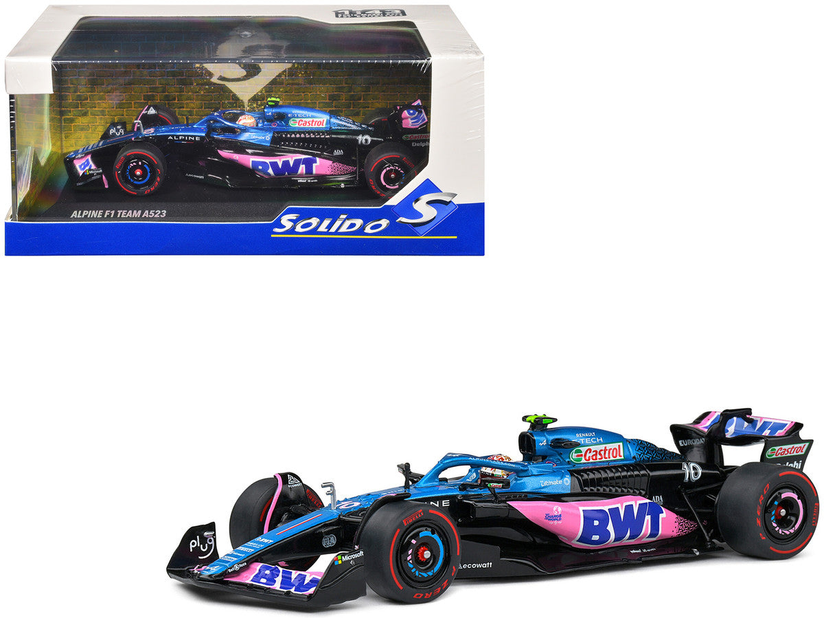 Alpine A523 #10 Pierre Gasly "BWT" 3rd Place Formula One F1 "Dutch GP" (2023) 1/43 Diecast Model Car by Solido by Solido