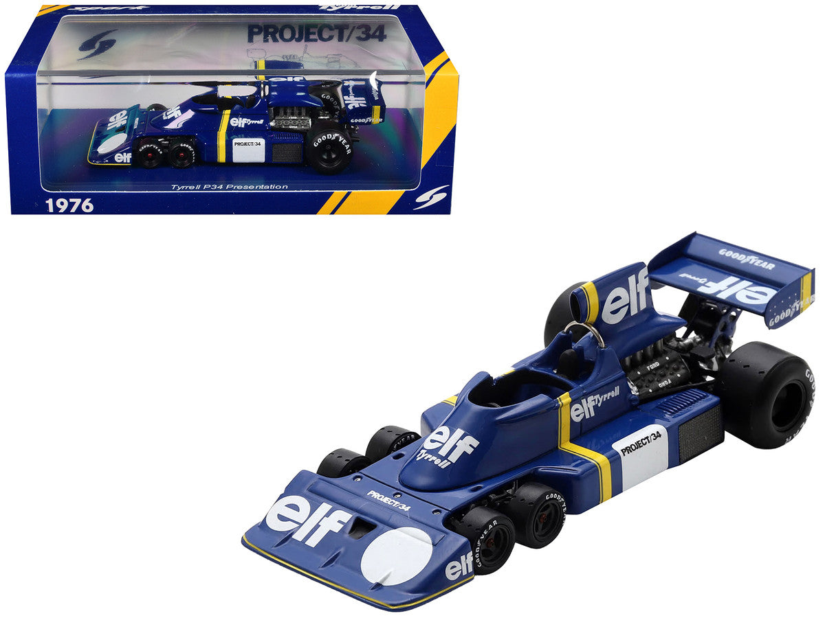 Tyrrell P34 "Presentation" Formula One F1 "World Championship" (1976) 1/43 Model Car by Spark by Spark