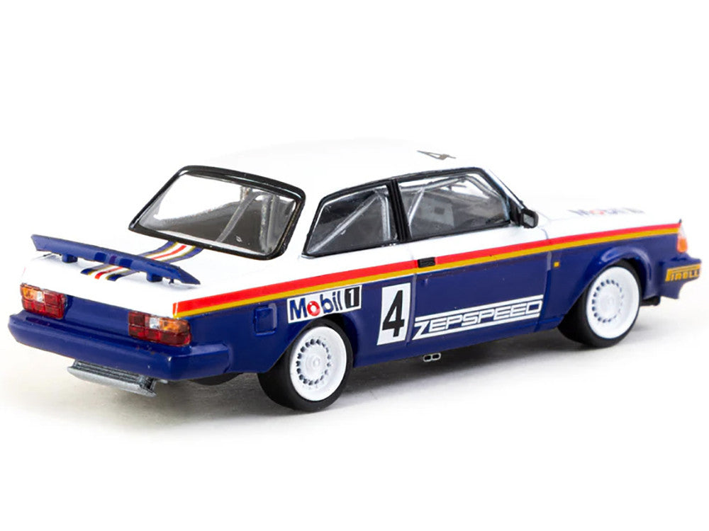Volvo 240 Turbo #4 Per-Gunnar Andersson Winner "Malaysian Group A Championships" (1987) "Hobby64" Series 1/64 Diecast Model Car by Tarmac Works by Tarmac Works
