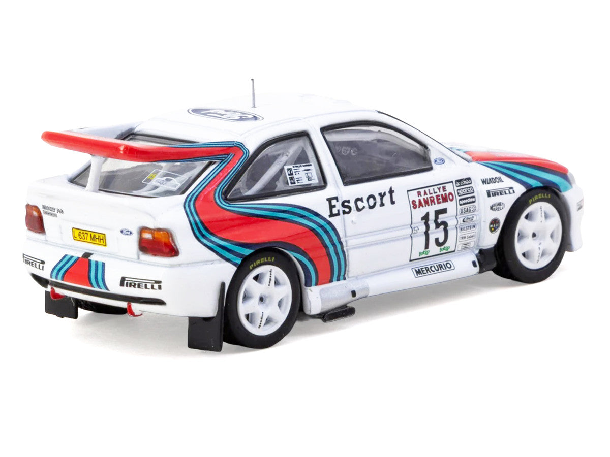 Ford Escort RS Cosworth WRC #15 Malcolm Wilson - Bryan Thomas "Rallye Sanremo" (1994) "Hobby64" Series 1/64 Diecast Model Car by Tarmac Works by Tarmac Works