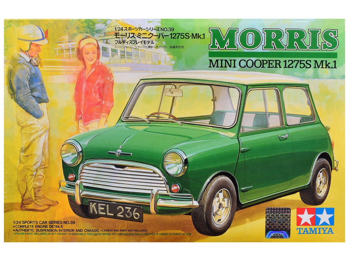 Model Kit Morris Mini Cooper 1275S MK.1 1/24 Scale Model by Tamiya by Tamiya