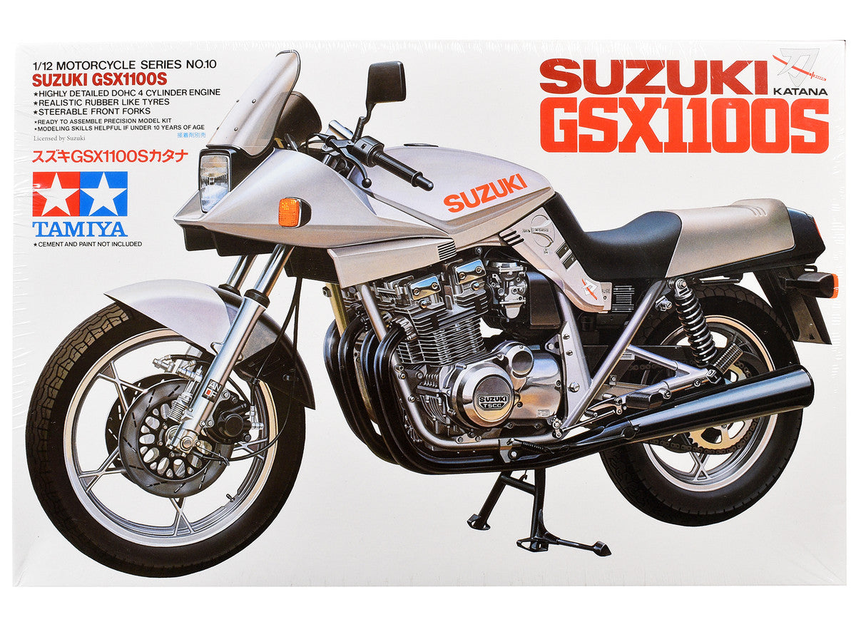 Model Kit Suzuki GSX1100S Katana Motorcycle 1/12 Scale Model by Tamiya by Tamiya