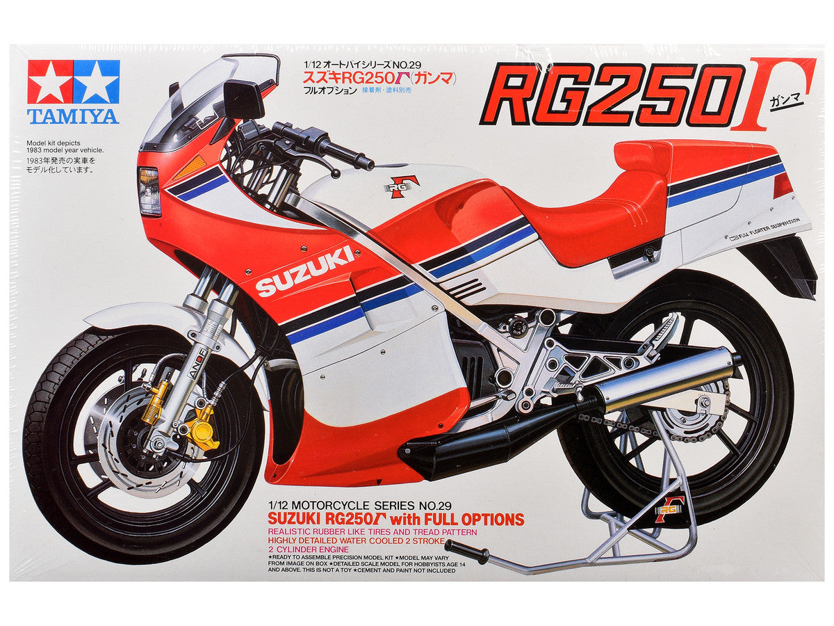 Model Kit Honda CX500 Turbo Motorcycle 1/12 Scale Model by Tamiya by Tamiya