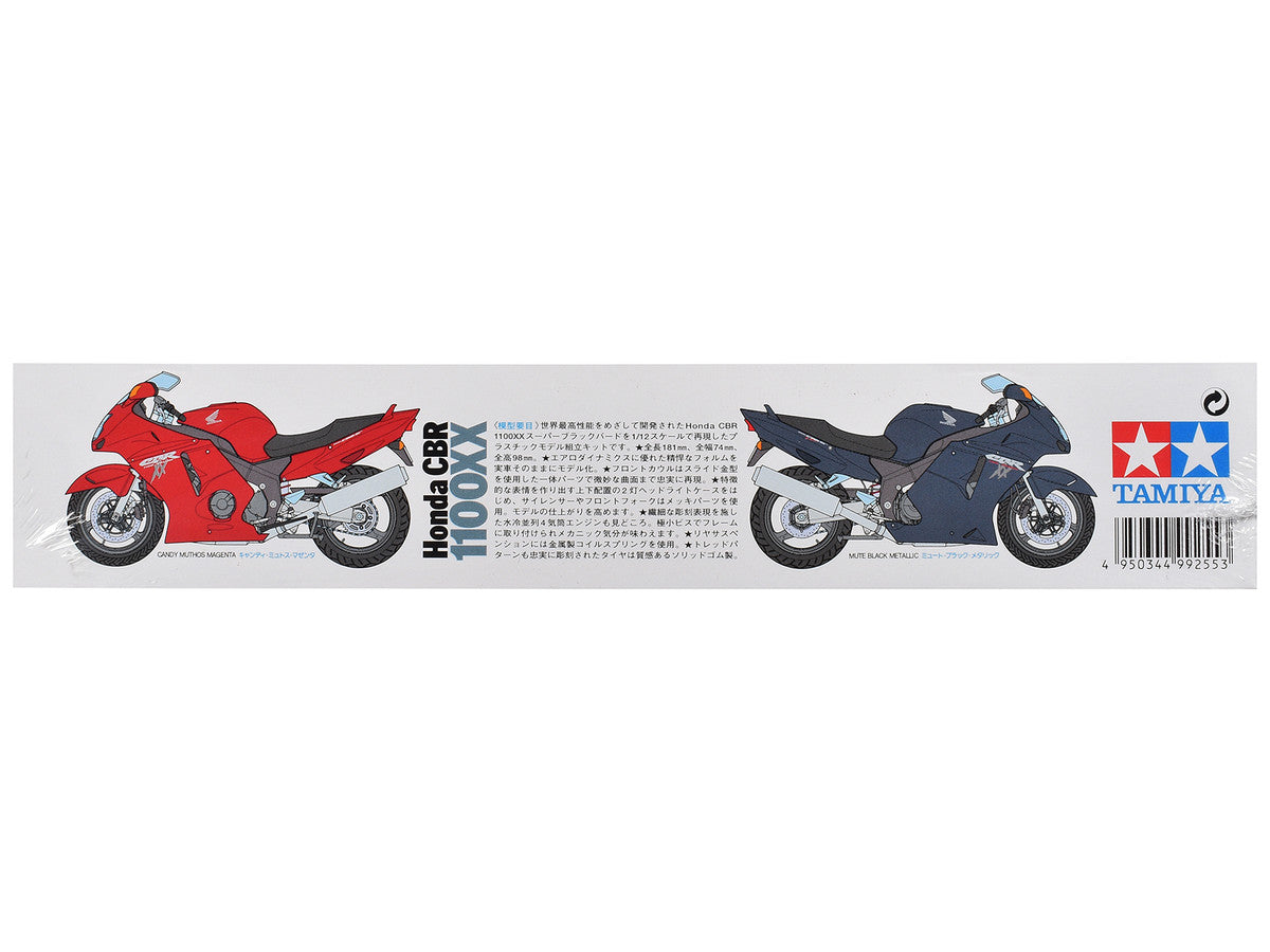 Model Kit Honda CBR 1100XX Motorcycle 1/12 Scale Model by Tamiya-3