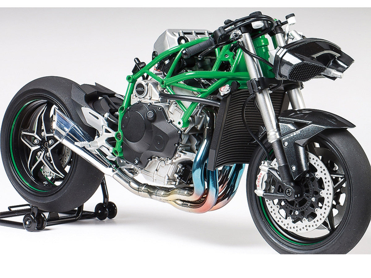Model Kit Kawasaki Ninja H2R Motorcycle 1/12 Scale Model by Tamiya by Tamiya