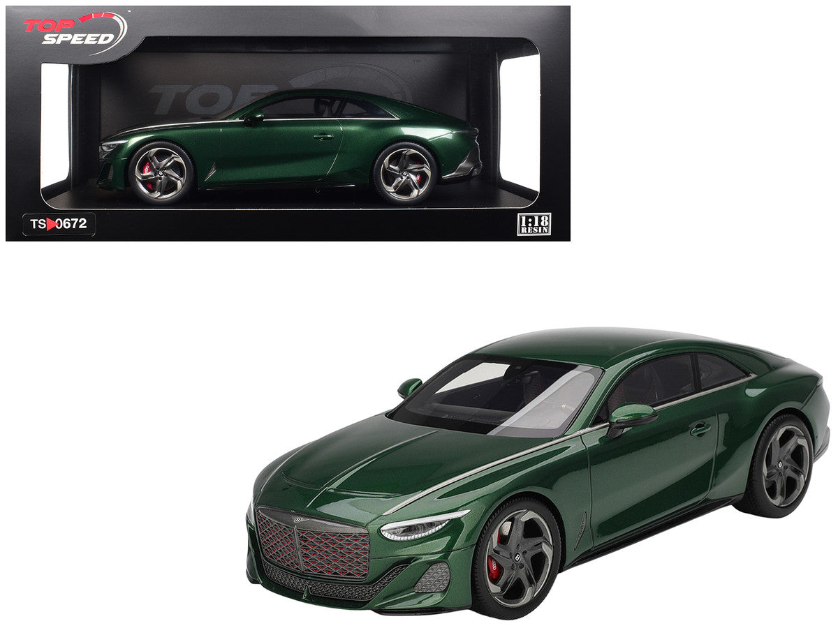 Bentley Batur Scarab Green Metallic 1/18 Model Car by Top Speed by Top Speed