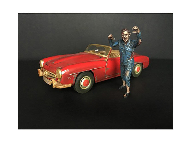 Zombie Mechanic Figurine II for 1/18 Scale Models by American Diorama by American Diorama