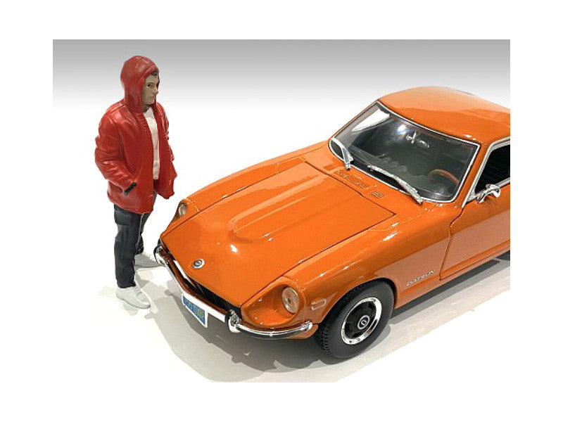 "Car Meet 2" Figurine IV for 1/24 Scale Models by American Diorama by American Diorama