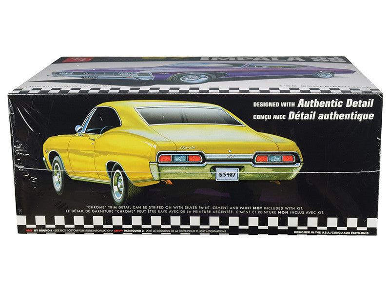 Skill 2 Model Kit 1967 Chevrolet Impala SS 1/25 Scale Model by AMT by AMT
