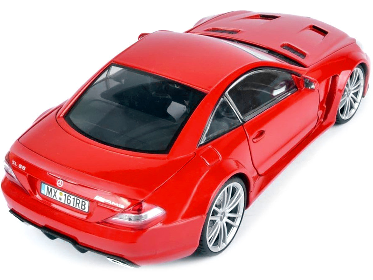 Mercedes SL65 AMG Black Series (R230) Red 1/18 Diecast Model Car by Motormax by Motormax